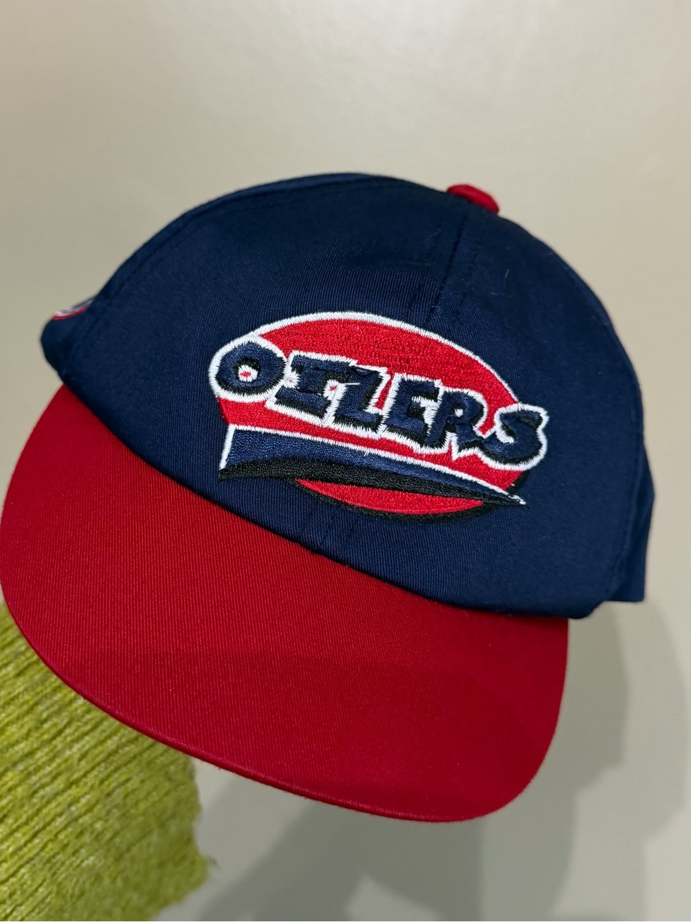 Vintage 90’s Edmonton Oilers 0-12 Month Baby Hat